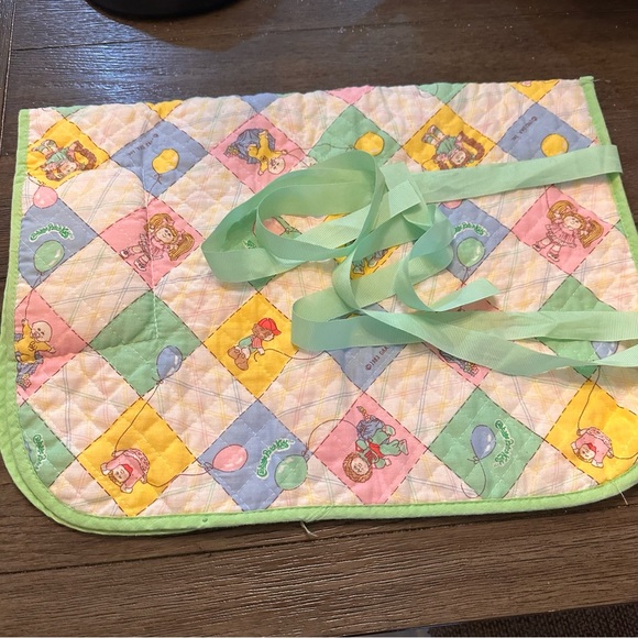 VINTAGE 1983 ORIGINAL CABBAGE PATCH KIDS QUILTED SLEEPING BAG COLECO Lot of 2 - Picture 9 of 11